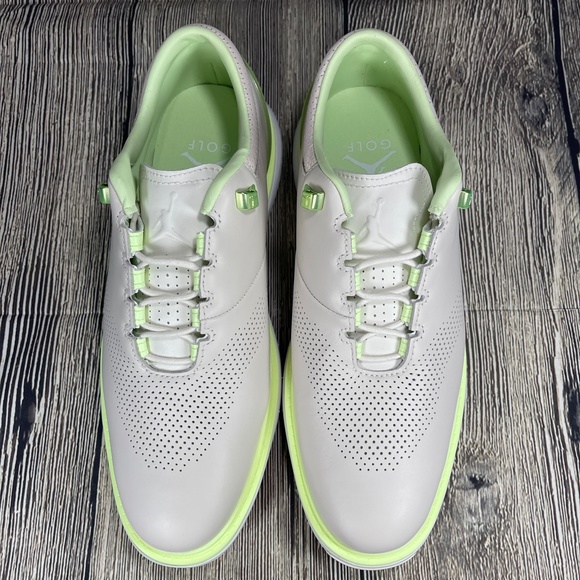 Nike Jordan ADG 4 Golf Phantom/Light Bone/Barely Volt Mens sizes DM0103-003 - Picture 5 of 8
